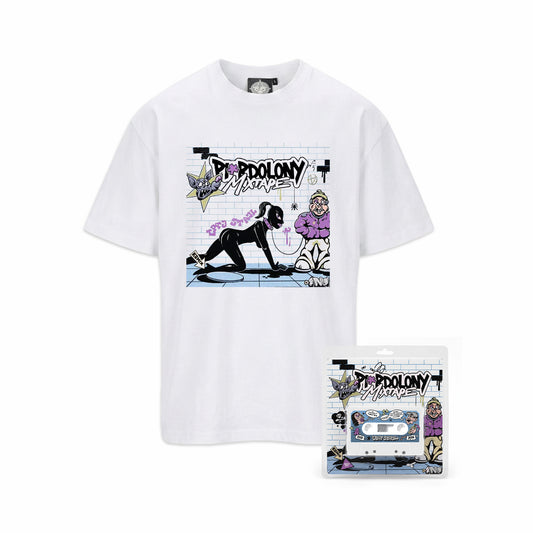 Koszulka Mixtape + Kaseta i Komiks